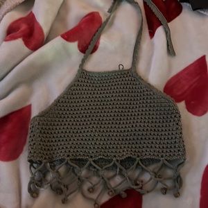 Cute ribbed beach coverup